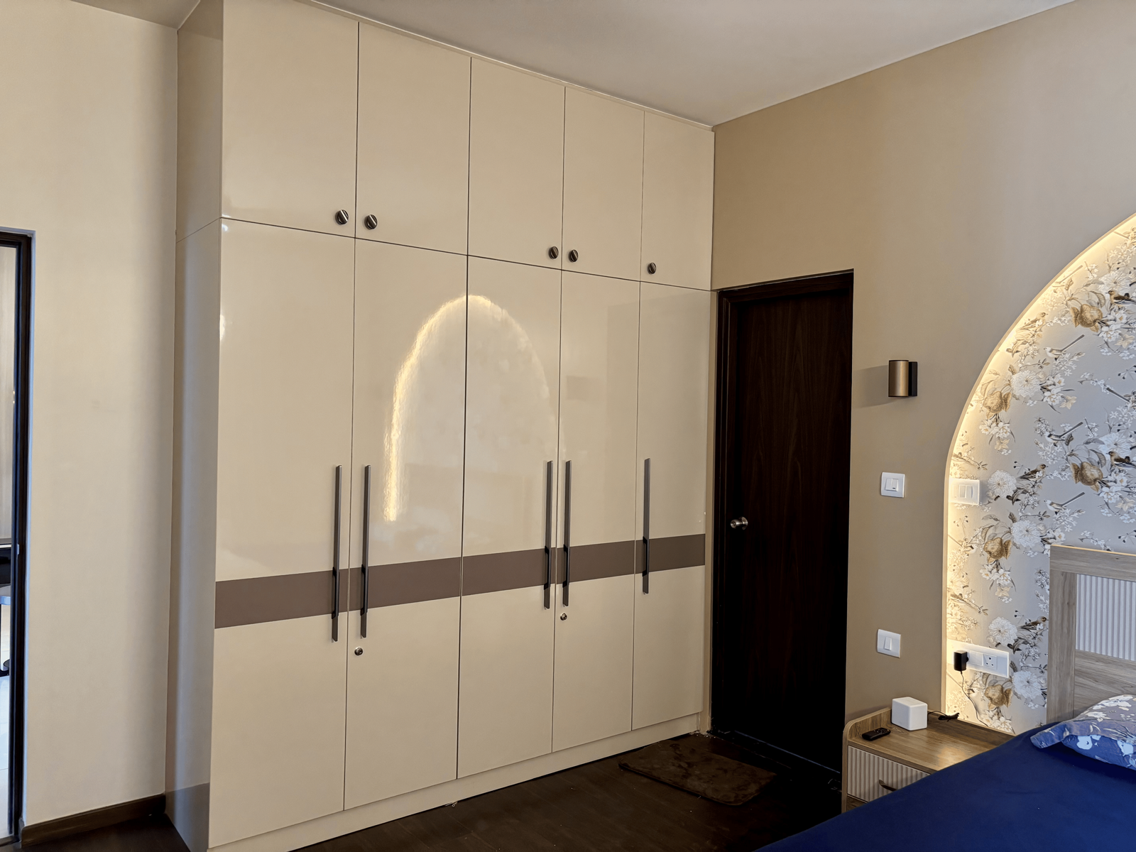 Master Bedroom Wardrobe Design in Yelahanka